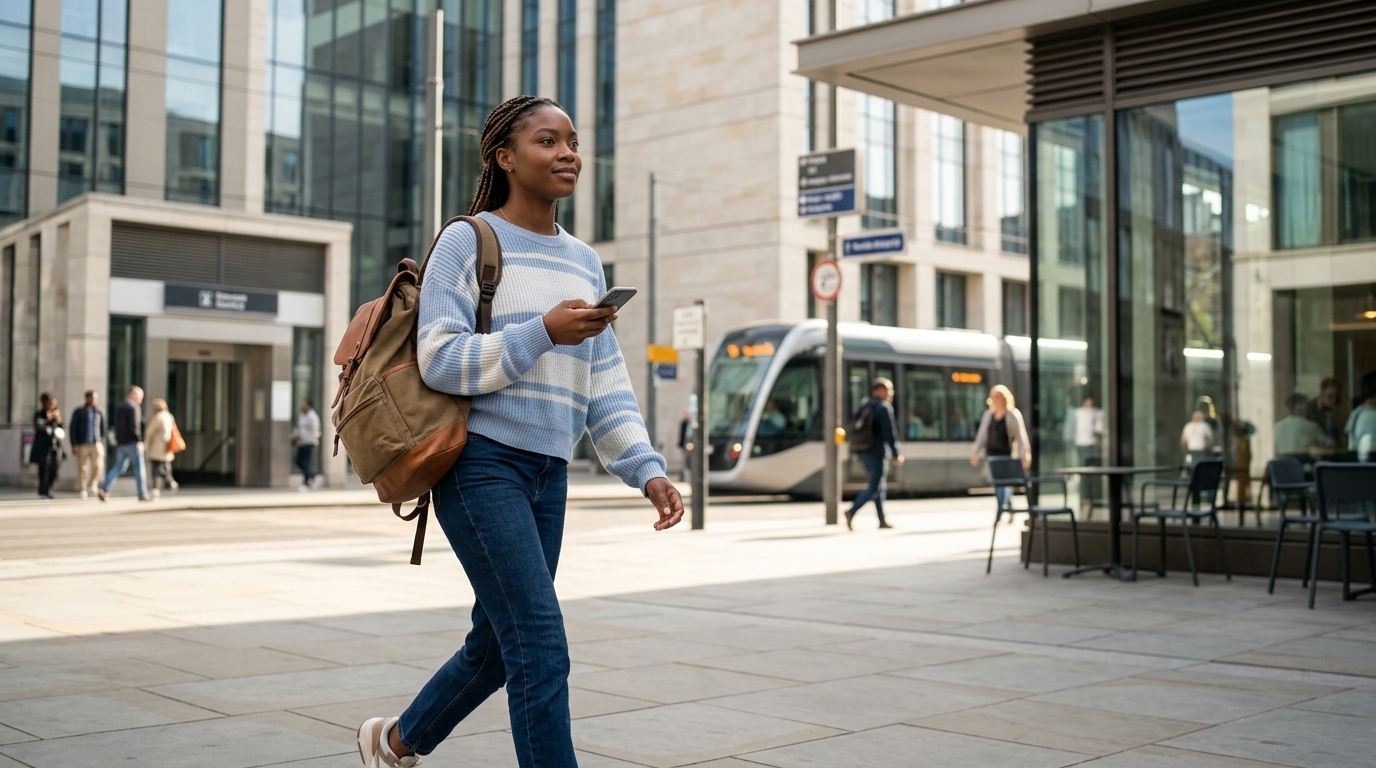 International students connecting and building community on campus