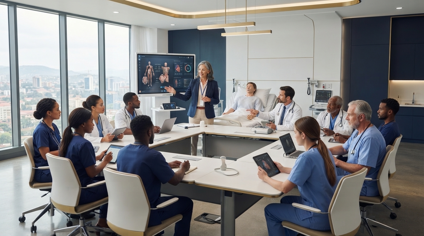 Healthcare professional training and capacity development