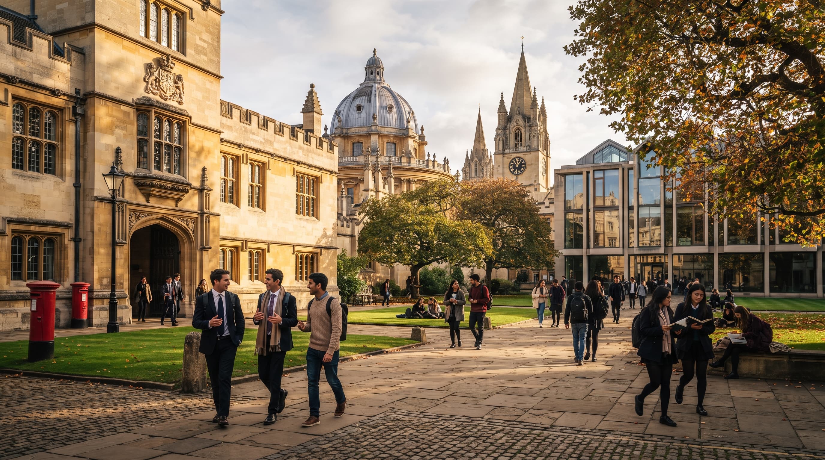 University campus in the United Kingdom