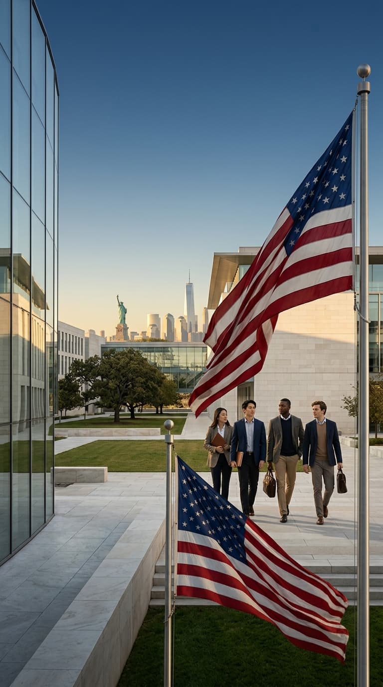 International students studying in the United States